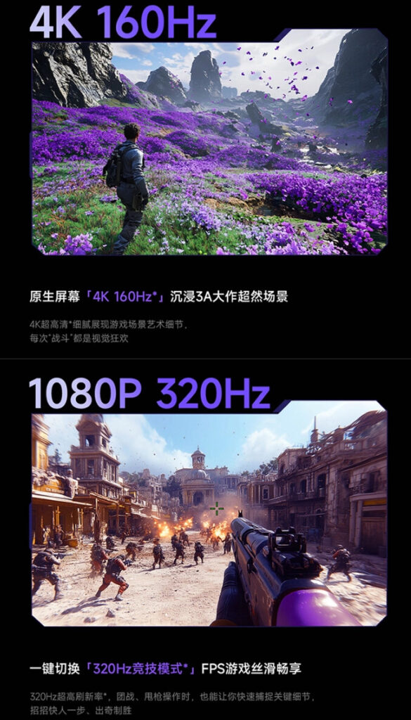 Xiaomi Redmi G27U: Novo monitor gaming com taxa de atualização de 320Hz 2 Redmi Monitor G27U