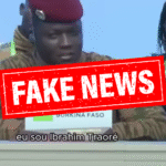 Ibrahim Traore ameacando Lula