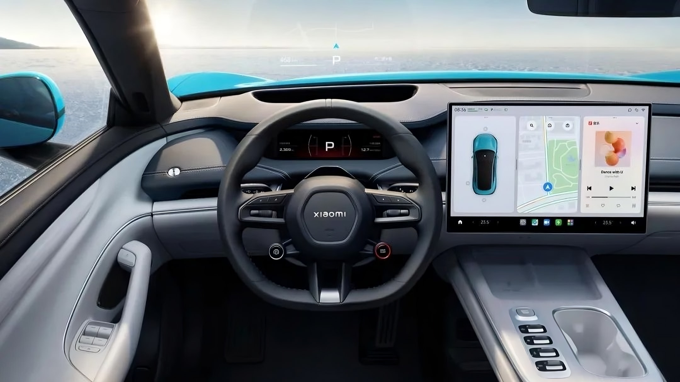 Xiaomi YU7: Interior minimalista e HyperVision em destaque 1 Xiaomi YU7: Interior