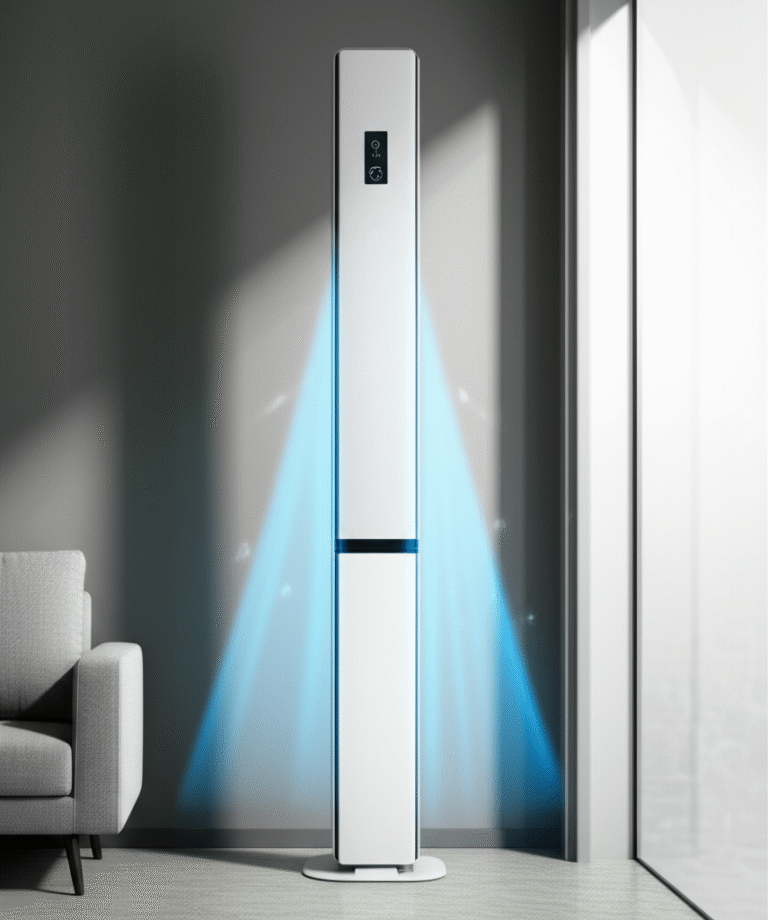 Xiaomi lança ar-condicionado vertical com resfriamento rápido