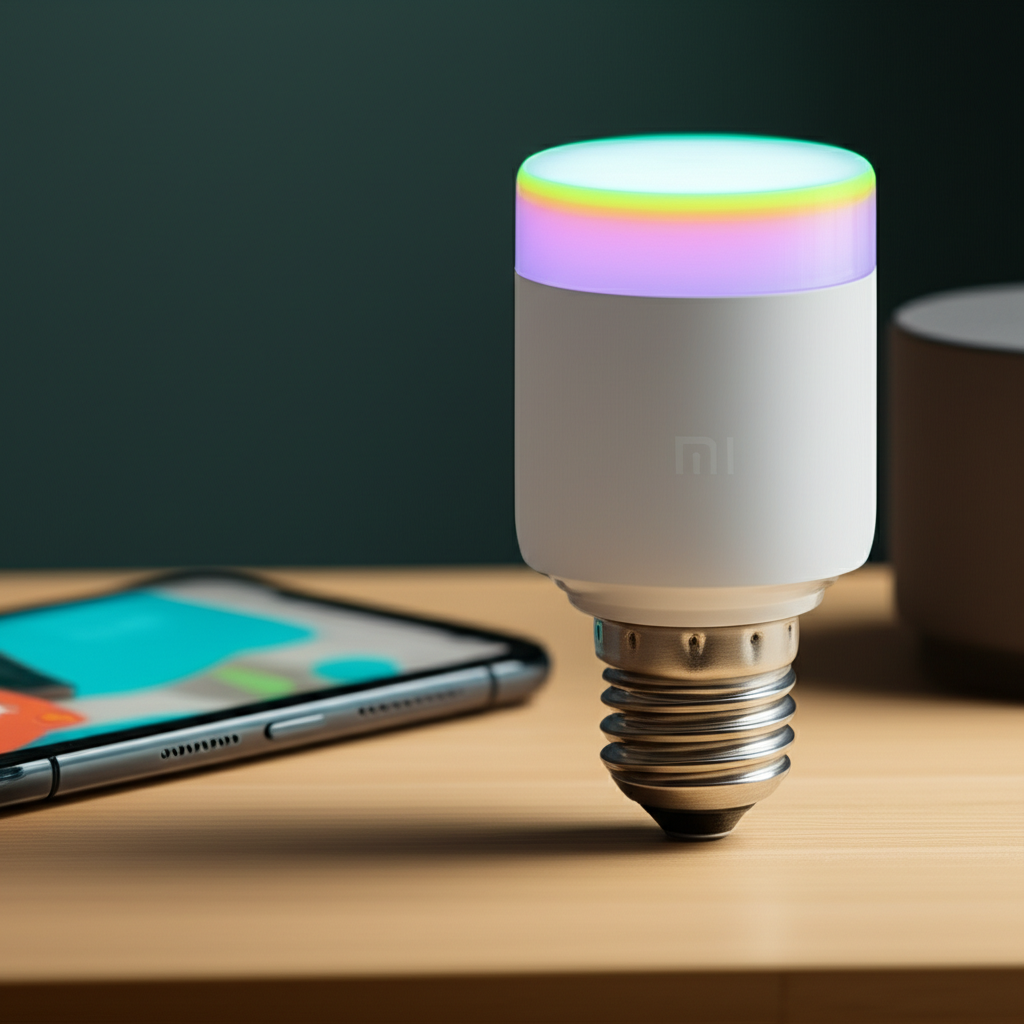 Xiaomi lança lâmpada LED inteligente com Matter e 16 milhões de cores 1 xiaomi lanca lampada led inteligente matter