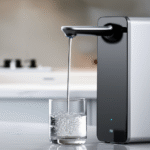 xiaomi lanca purificador de agua mijia s1 com torneira touch