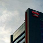 1024px TSMC logo on Taichung factory building