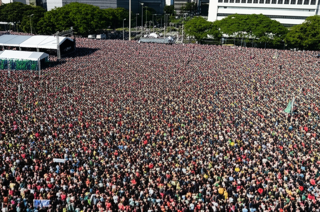 Ato de Bolsonaro em SP tem público menor que o esperado: 12,4 mil 1 ato bolsonaro sp publico menor