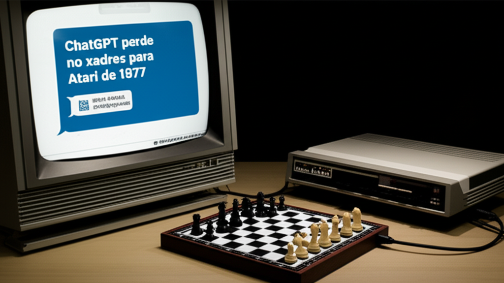 ChatGPT perde no xadrez para Atari de 1977