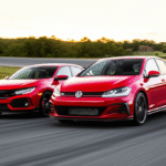 golf gti edition 50 perde recorde para civic type r