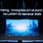 samsung apresenta inovacoes ia tvs latam vd seminar 2025