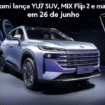 xiaomi lanca yu7 suv mix flip 2 e mais