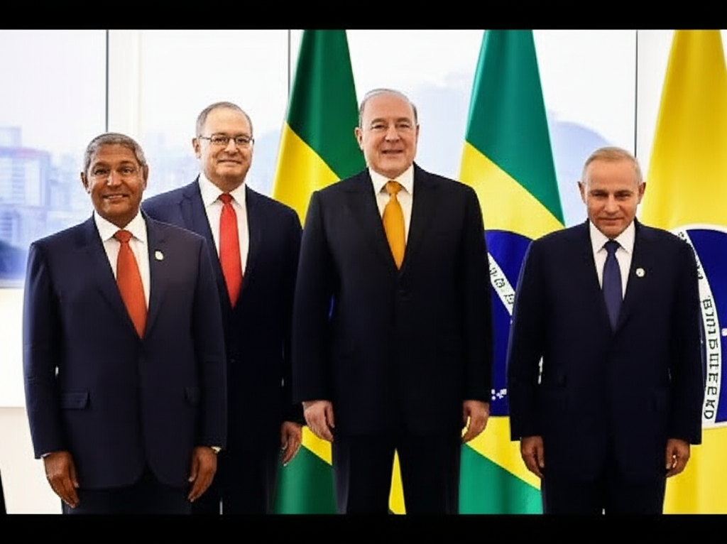 Líderes do Brics Reúnem-se no Rio para Cúpula no MAM