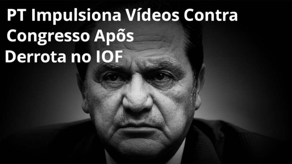 PT Impulsiona Vídeos Contra Congresso Após Derrota no IOF 1 pt impulsiona videos contra congresso apos derrota no iof