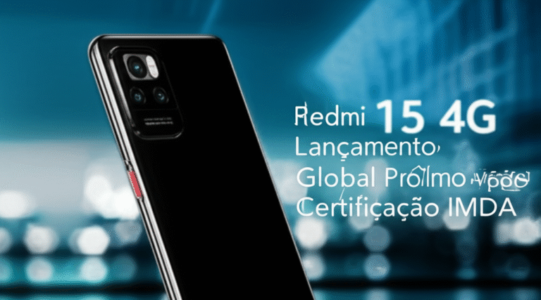 Redmi 15 4G: Lançamento Global Próximo Após Certificação IMDA