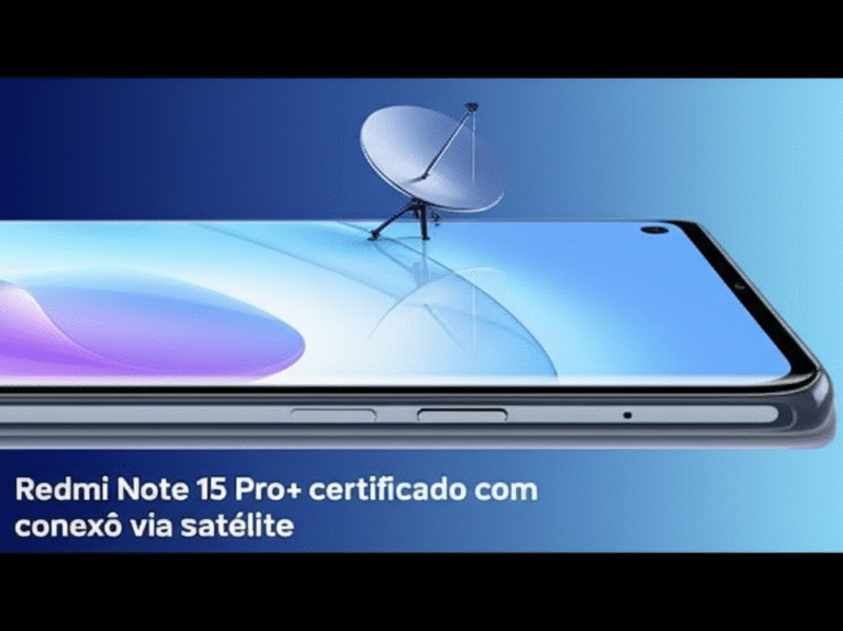 Redmi Note 15 Pro+ certificado com conexão via satélite