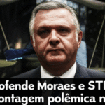 gayer ofende moraes e stf com montagem polemica na web