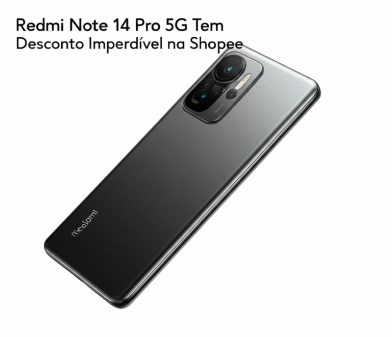 Redmi Note 14 Pro 5G Tem Desconto Imperdível na Shopee
