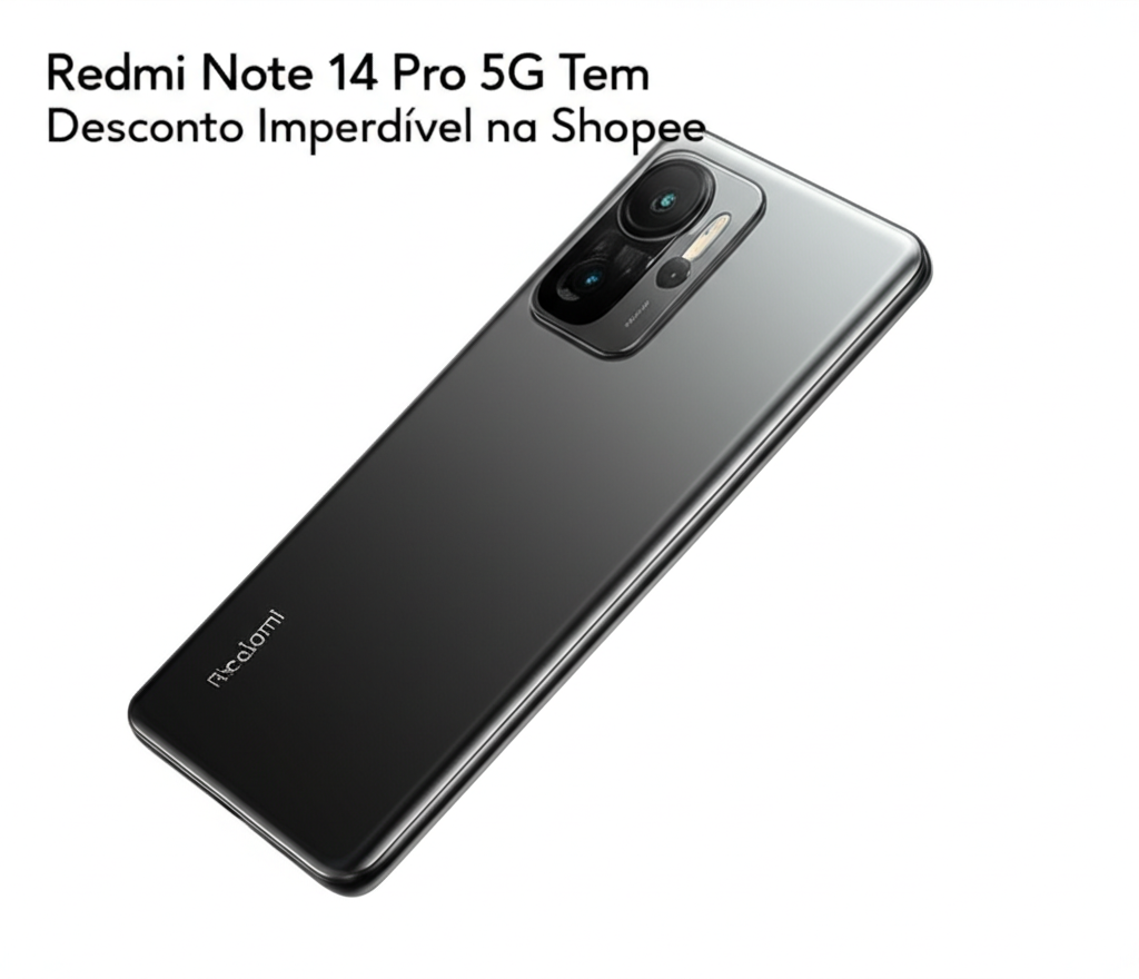 Redmi Note 14 Pro 5G Tem Desconto Imperdível na Shopee 1 redmi note 14 pro 5g desconto imperdivel shopee
