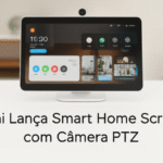 xiaomi lanca smart home screen 8 com camera ptz