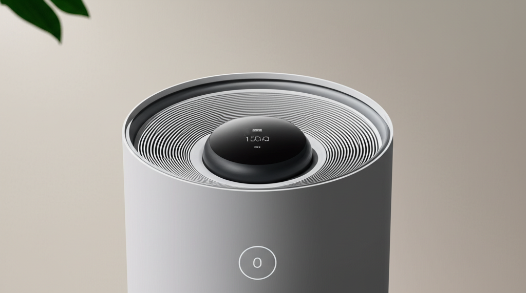 Xiaomi lança umidificador Mijia Mistless Humidifier 3 com tela dome 1 xiaomi lanca umidificador mijia mistless humidifier 3
