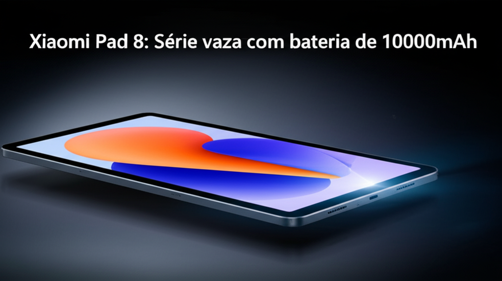 Xiaomi Pad 8: Série vaza com bateria de 10000mAh 1 xiaomi pad 8 serie vaza com bateria de 10000mah