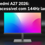 xiaomi redmi a27 2026 monitor acessivel 144hz