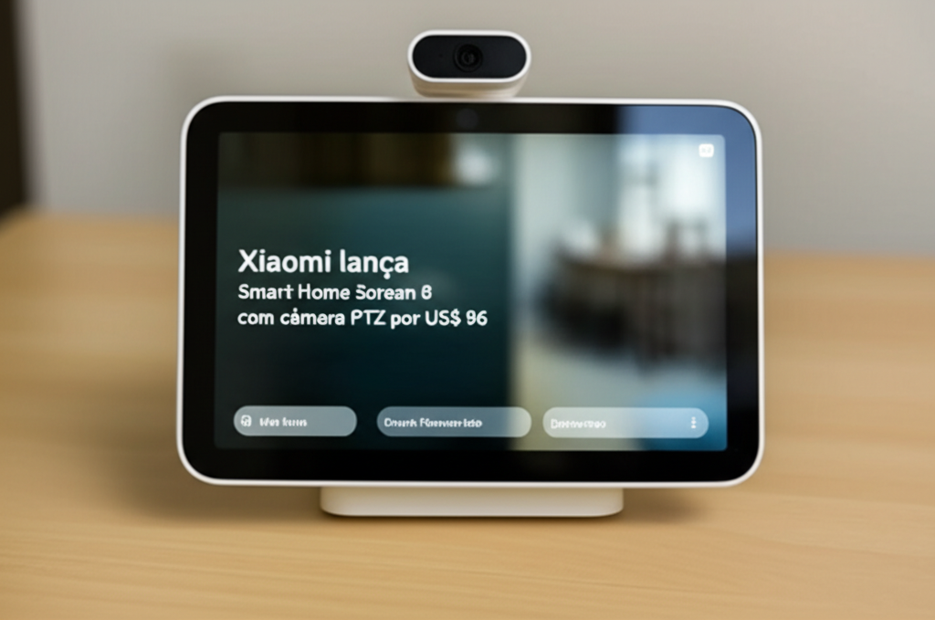 Xiaomi lança Smart Home Screen 8 com câmera PTZ por US$ 96 1 xiaomi smart home screen 8 camera ptz