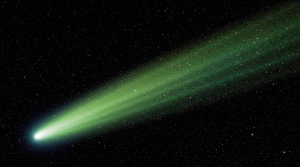 cometa swan imagens visibilidade setembro 2025
