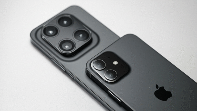 POCO ‘previu’ design do iPhone 17 Pro com câmera inovadora