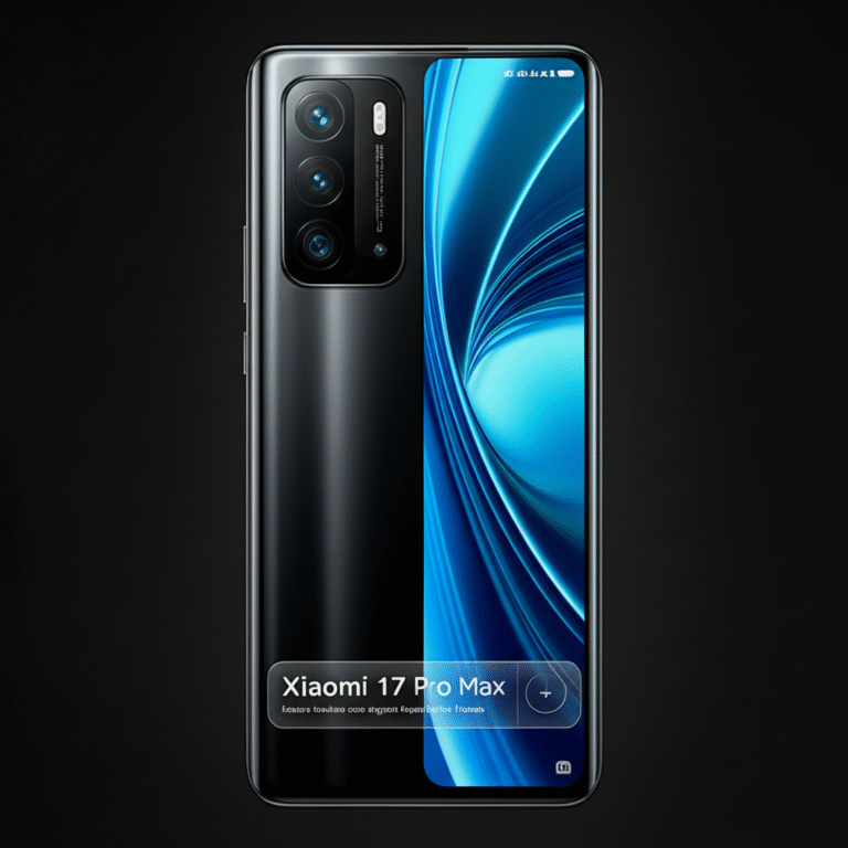 Xiaomi 17 Pro Max: Design Inovador com Segunda Tela Traseira