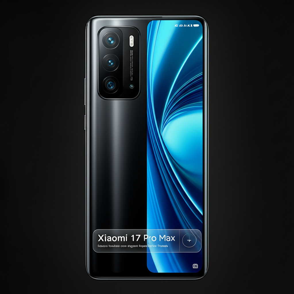 xiaomi 17 pro max design segunda tela