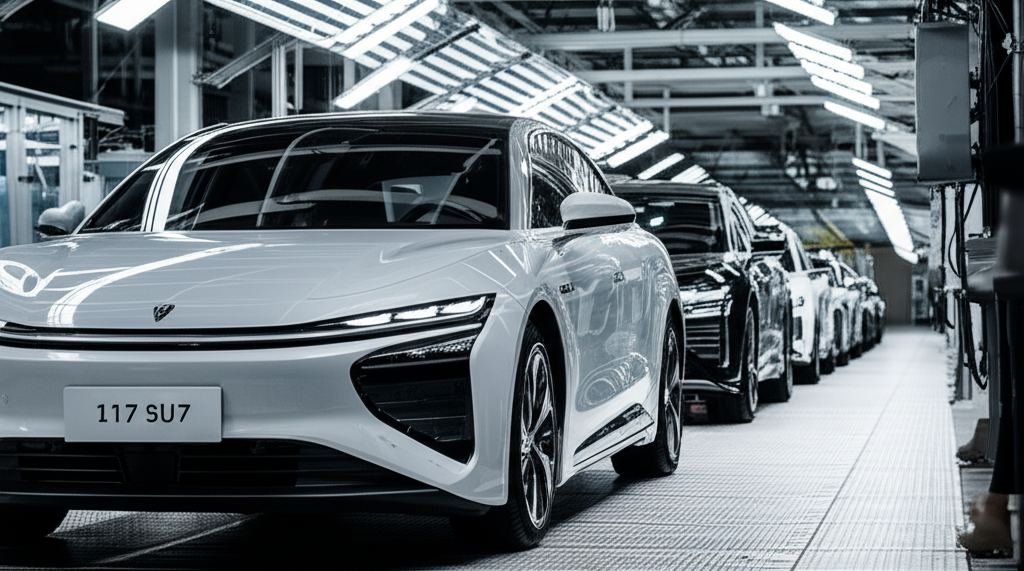xiaomi faz recall de 117 mil carros su7 por falha