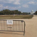 National Mall During Government Shutdown 2013