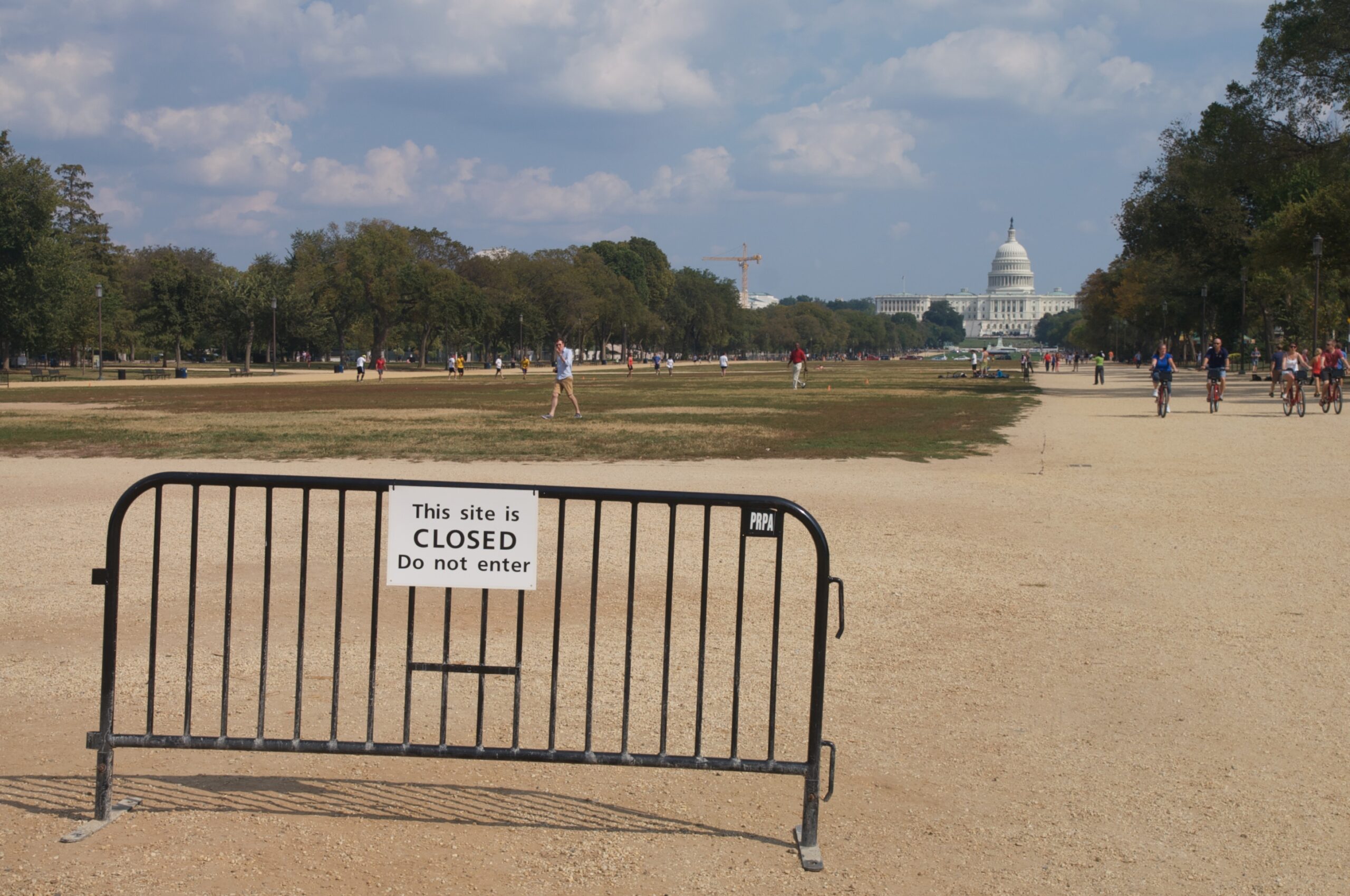 National Mall During Government Shutdown 2013 scaled