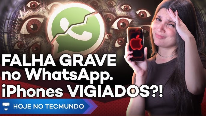 alerta falha no whatsapp permite instala o de v rus em iphones