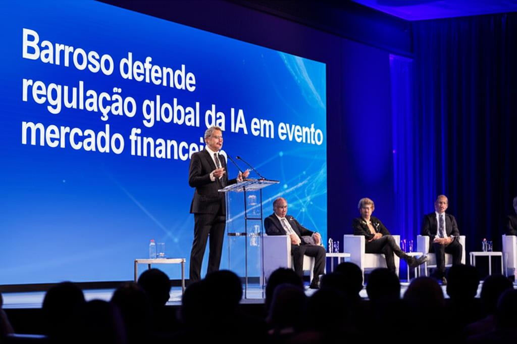 Barroso defende regulação global da IA em evento sobre mercado financeiro 1 barroso defende regulacao global ia