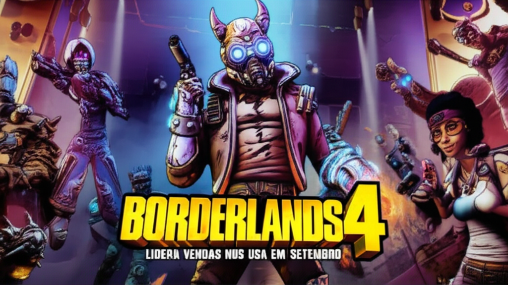 Borderlands 4 Lidera Vendas nos EUA em Setembro 1 borderlands 4 lidera vendas nos eua em setembro