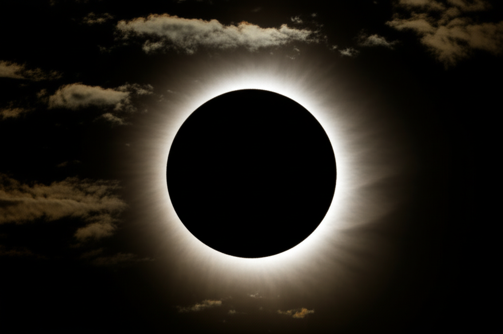 eclipse solar total 2027 escuridao