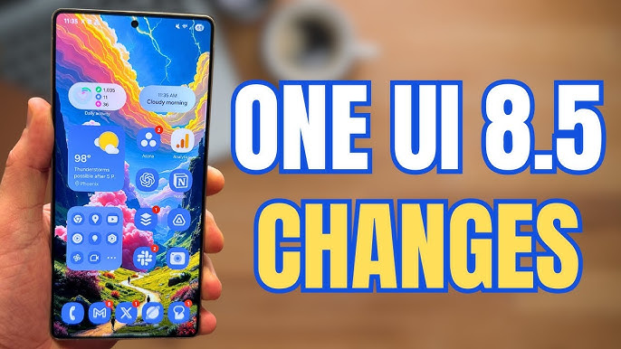 one ui 8 5 atualiza o da samsung traz mudan as in ditas