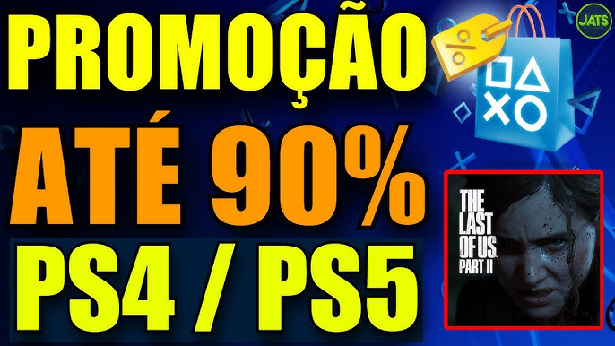 PS Store: Jogos PS4 e PS5 com até 90% de Desconto