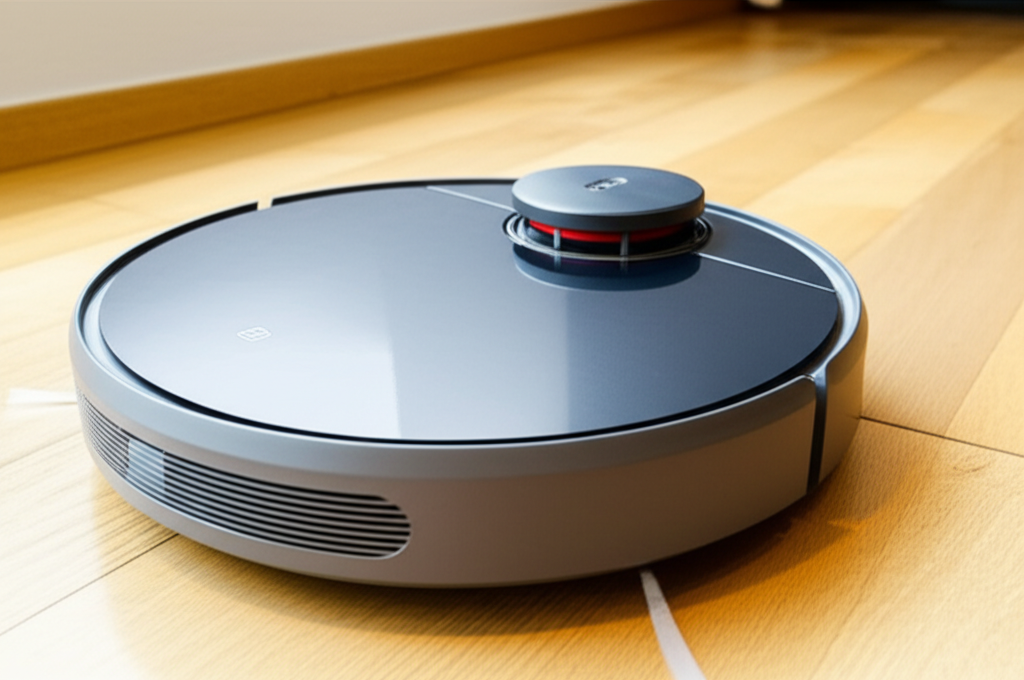 Xiaomi Lança Robô Aspirador Mijia com Design Ultrafino 1 xiaomi lanca robo aspirador mijia design ultrafino