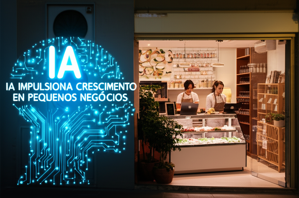 IA Impulsiona Crescimento em Pequenos Negócios