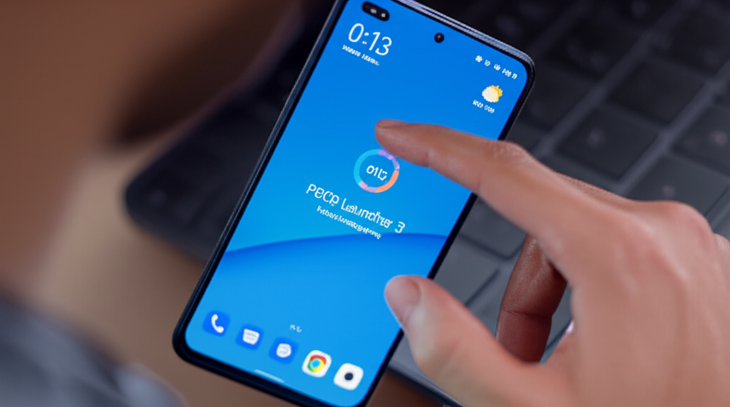 poco launcher hyperos 3 gesto inteligente chega