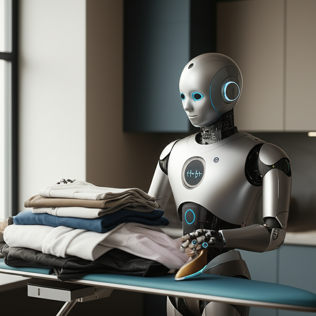 robo humanoide lava e passa roupa chega em 2026 veja preco