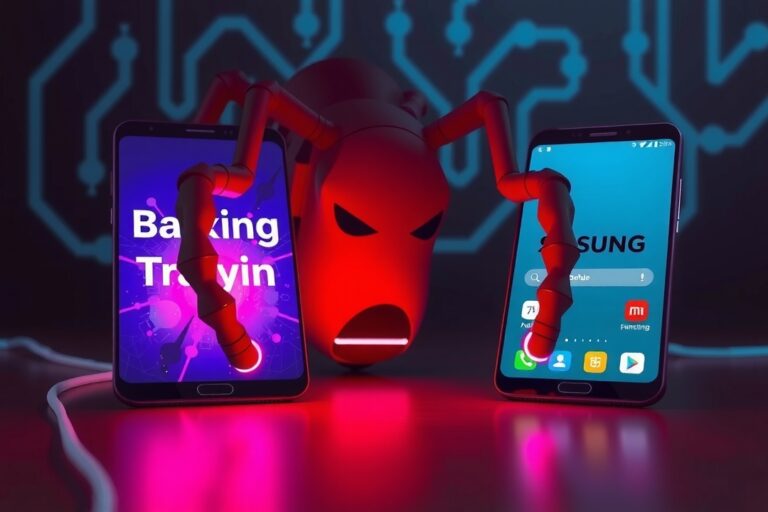 Trojan bancário ataca celulares Samsung e Xiaomi