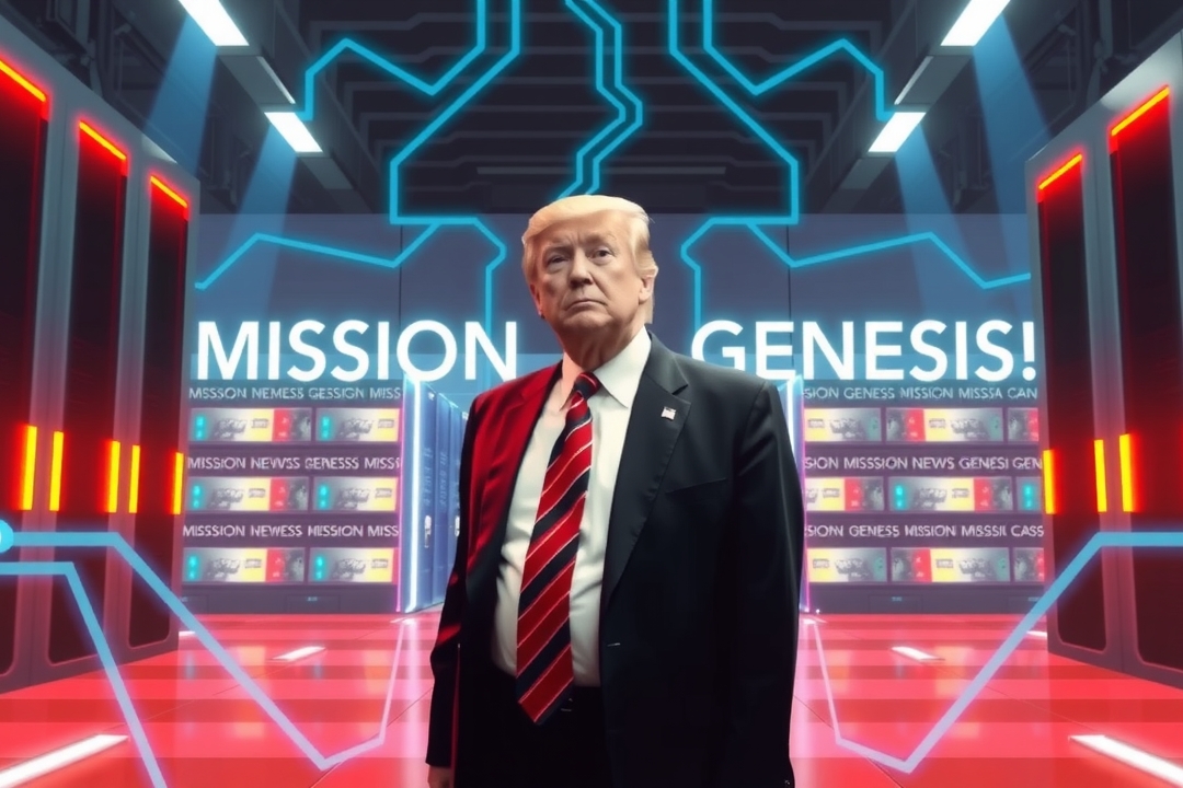 Trump Lança ‘Missão Gênesis’ para Pesquisa com IA