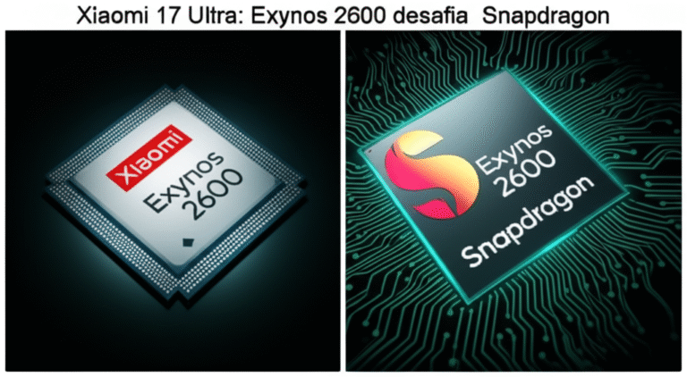 Xiaomi 17 Ultra: Exynos 2600 desafia Snapdragon