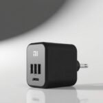 xiaomi lanca carregador compacto 67w tres portas