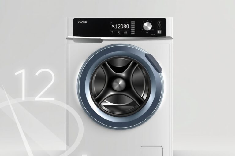 Xiaomi lança lavadora de alta eficiência com capacidade de 12kg