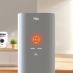 aquecedor xiaomi mijia chip ai agua quente imediata