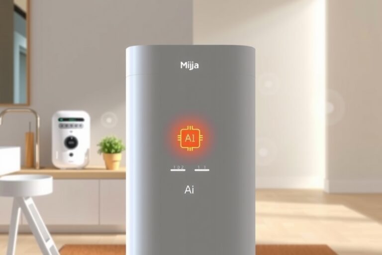 Xiaomi lança aquecedor Mijia 18L com chip AI para água quente imediata