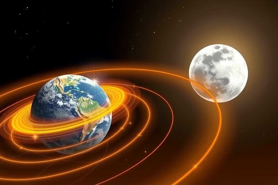 campo magnetico terra transporta atmosfera lua