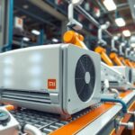 fabrica xiaomi producao ar condicionado 6 5 segundos